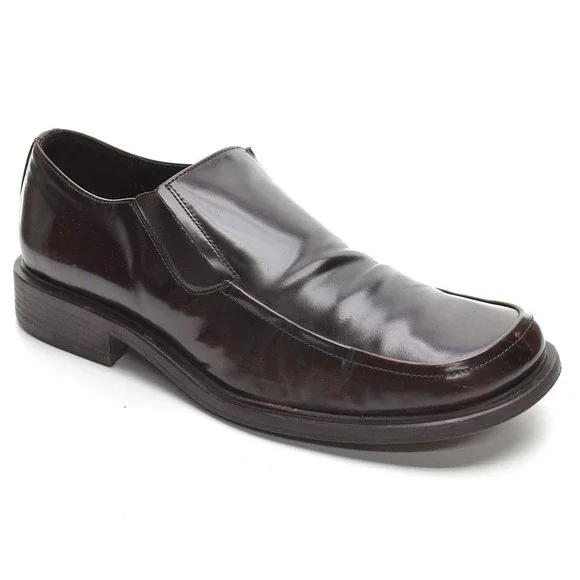 Men Taxto Brown Leather Modern Round Toe Loafers 11 M Amazon.com: XTYPE Loafer Shoes for Men Genuine Leather  main image 3